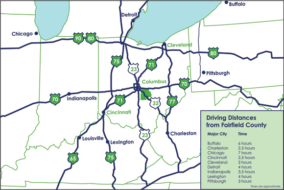 regional highways map