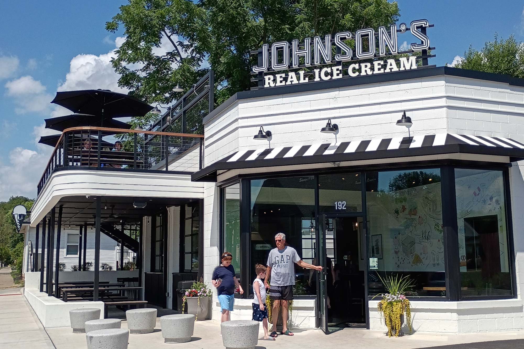 Downtown ice cream